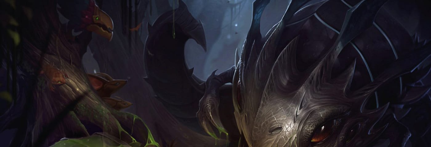Kog'Maw splash art