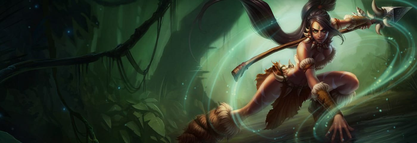Nidalee splash art