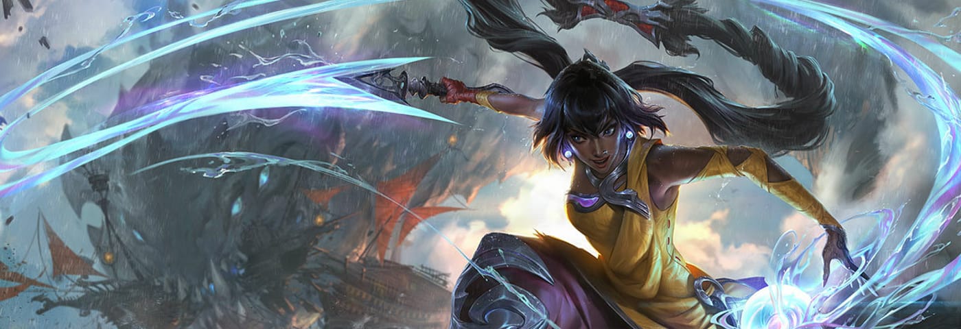 Nilah splash art