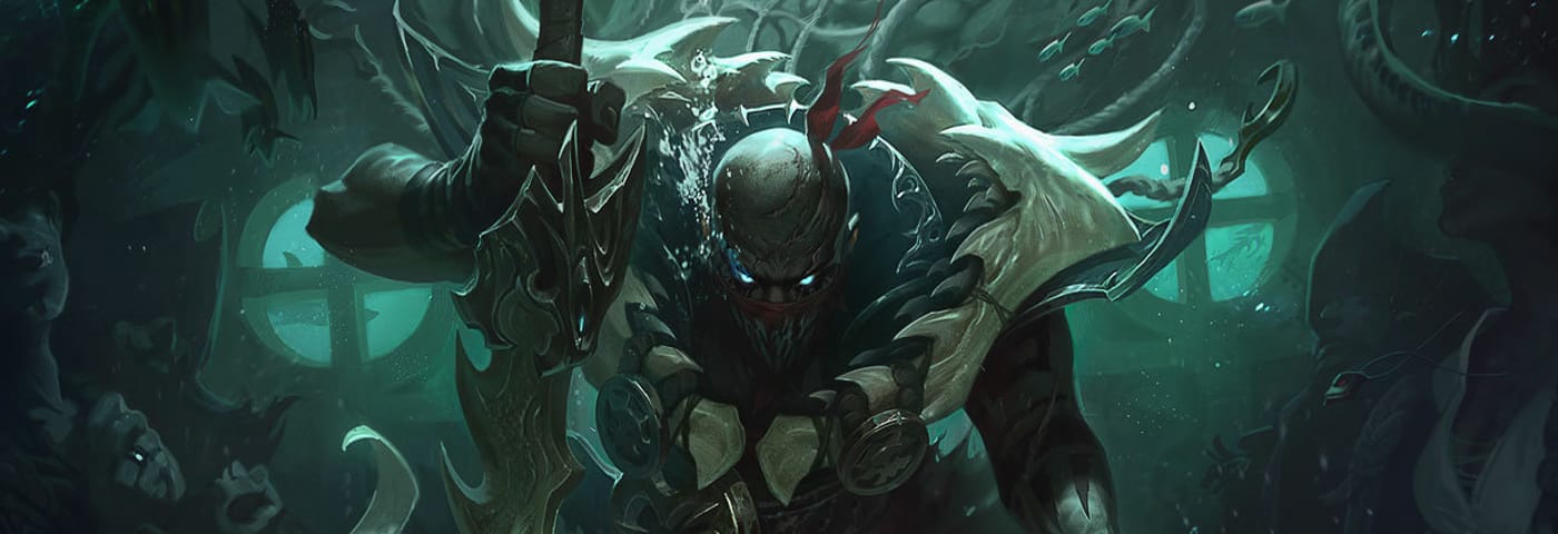 Pyke splash art