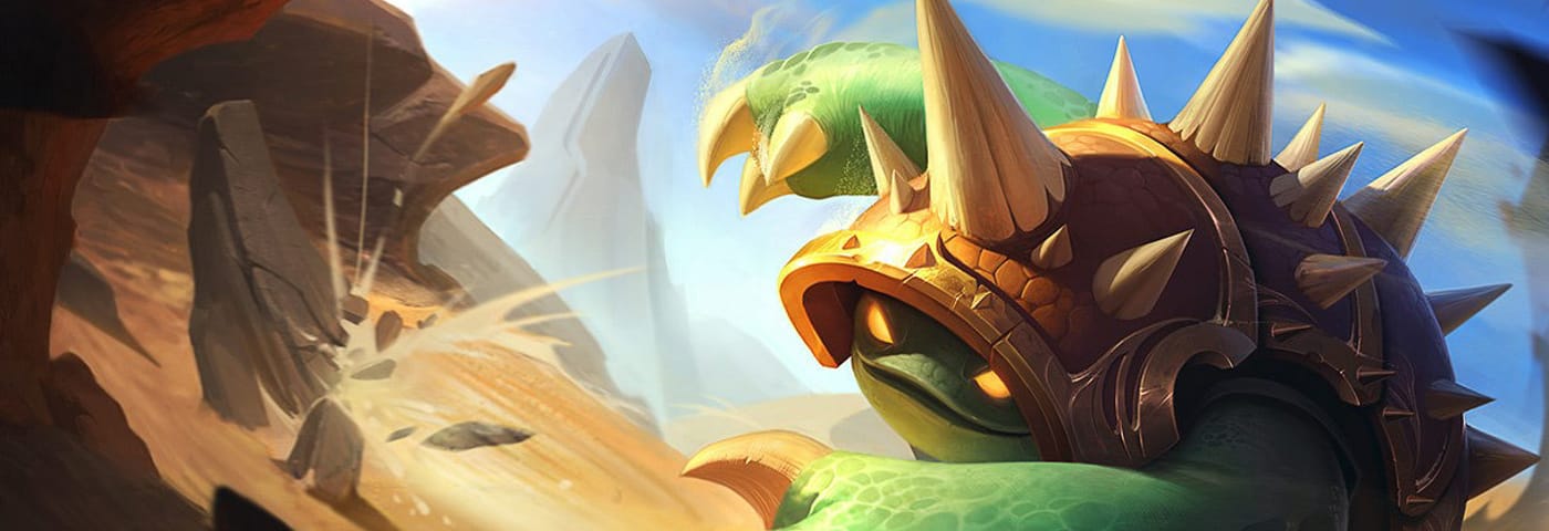 Rammus splash art