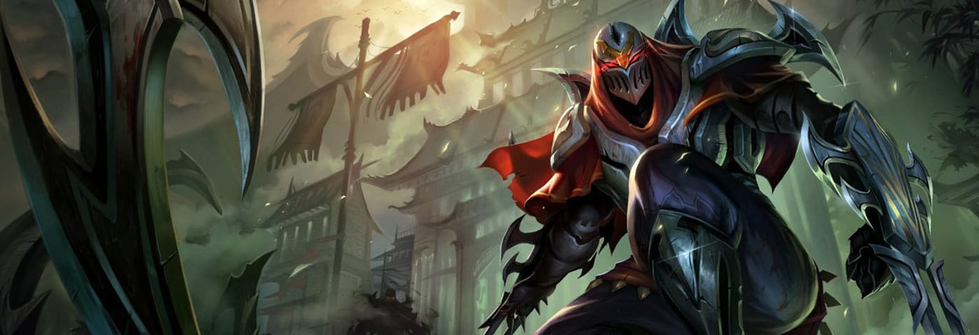 Zed splash art