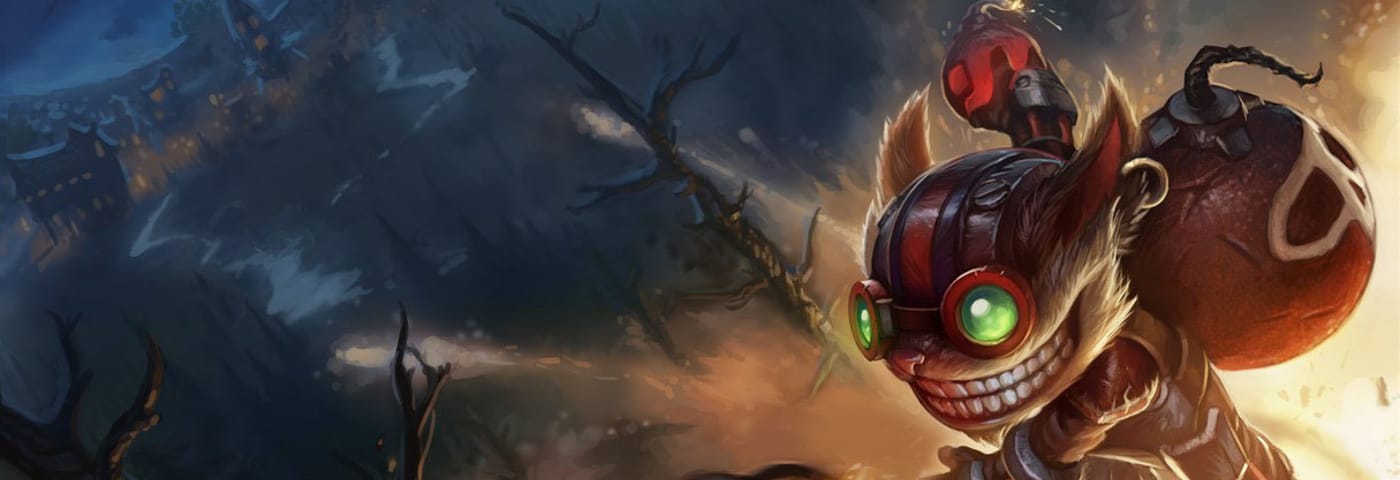 Ziggs splash art