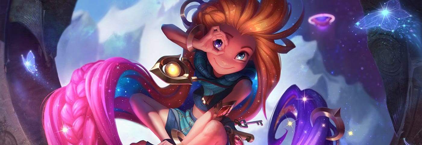 Zoe splash art