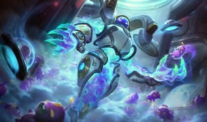 Astronaut Xerath splash art
