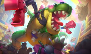 Toy Terror Cho'Gath splash art