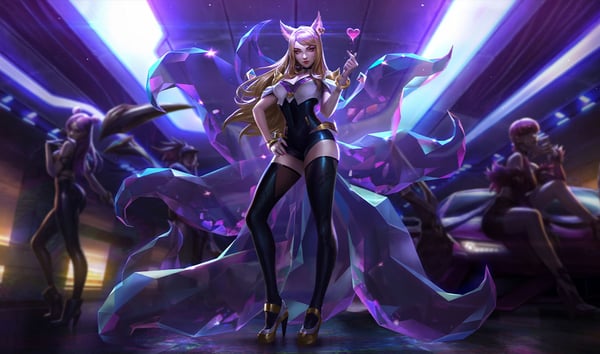 K/DA Ahri splash art