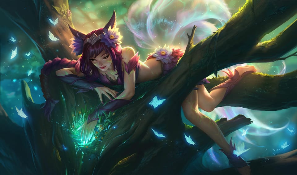 Ahri splash art