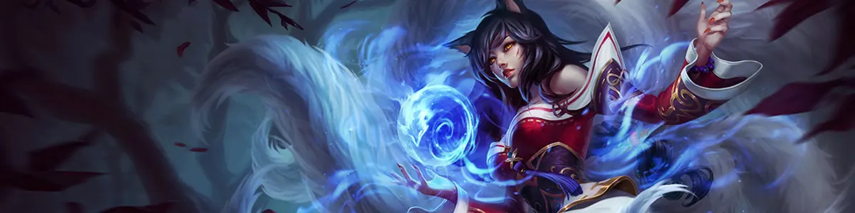 Ahri splash art banner