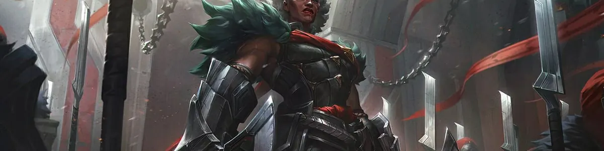 Ambessa splash art banner