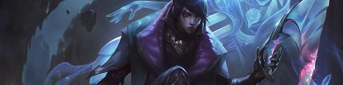 Aphelios splash art banner