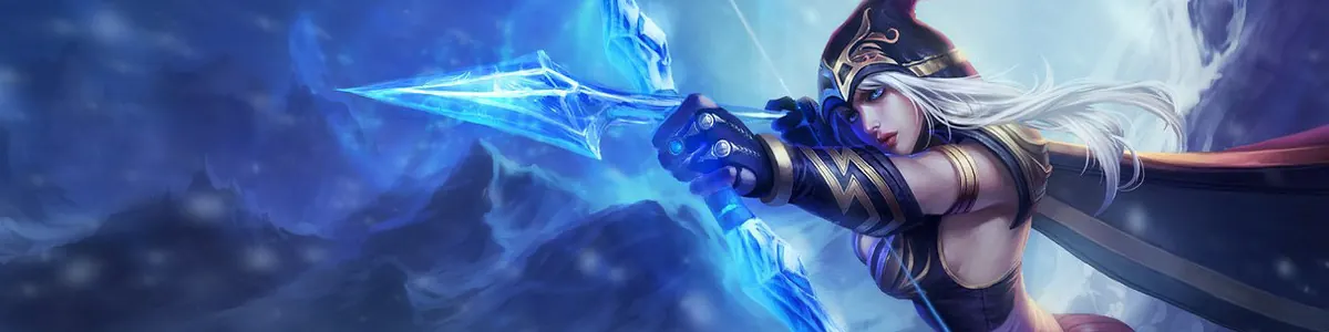 Ashe splash art banner