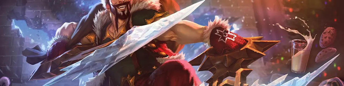 Draven splash art banner