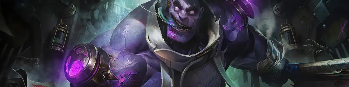 Dr. Mundo splash art banner