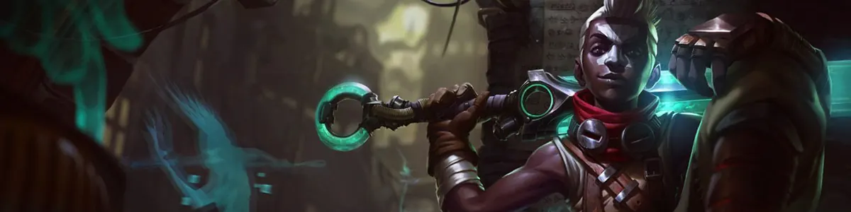 Ekko splash art banner