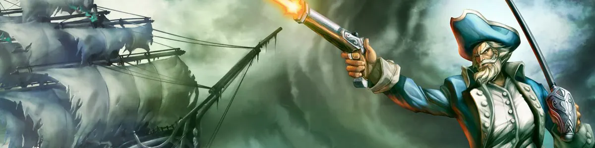 Gangplank splash art banner