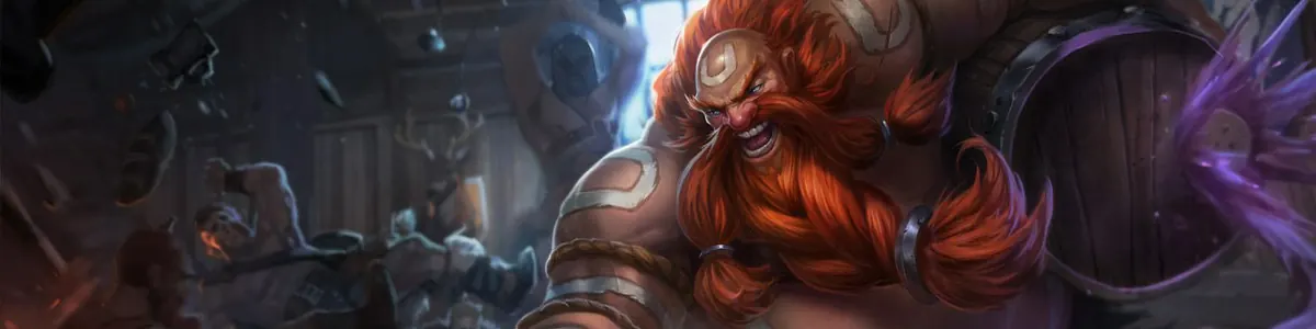 Gragas splash art banner