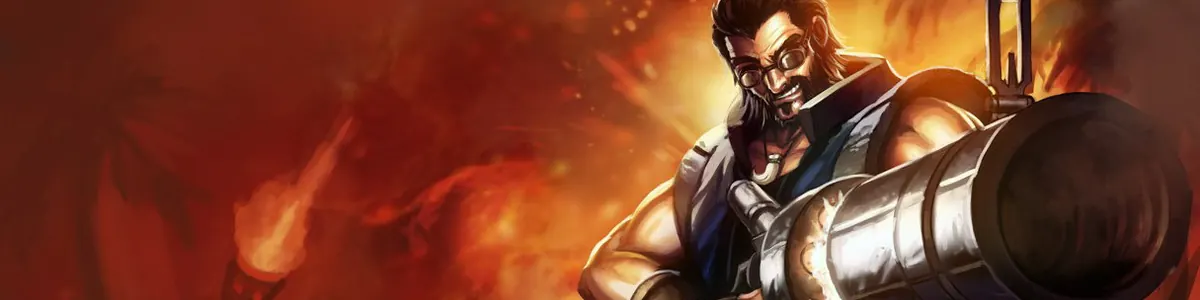 Graves splash art banner
