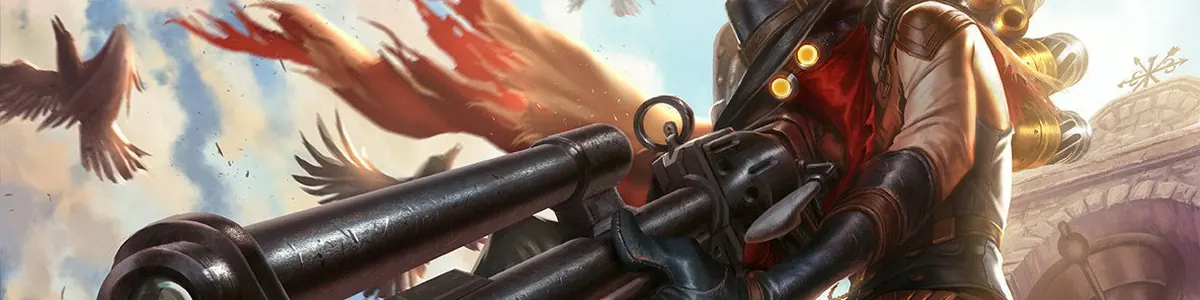 Jhin splash art banner