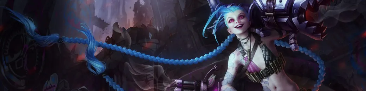 Jinx splash art banner