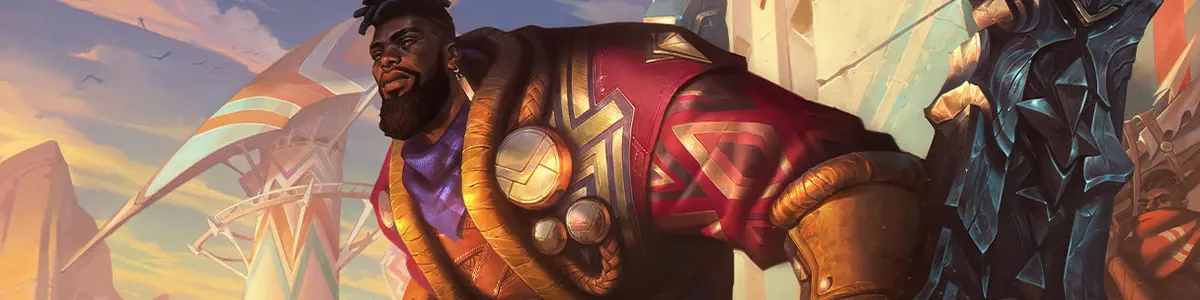 K'Sante splash art banner