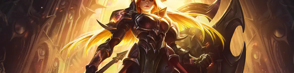 Leona splash art banner