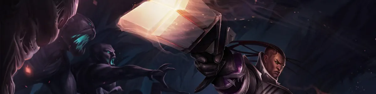 Lucian splash art banner