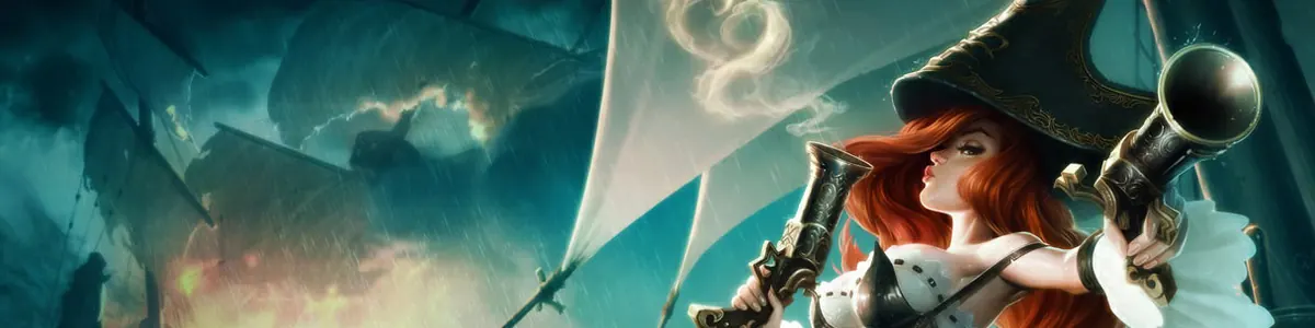 Miss Fortune splash art banner