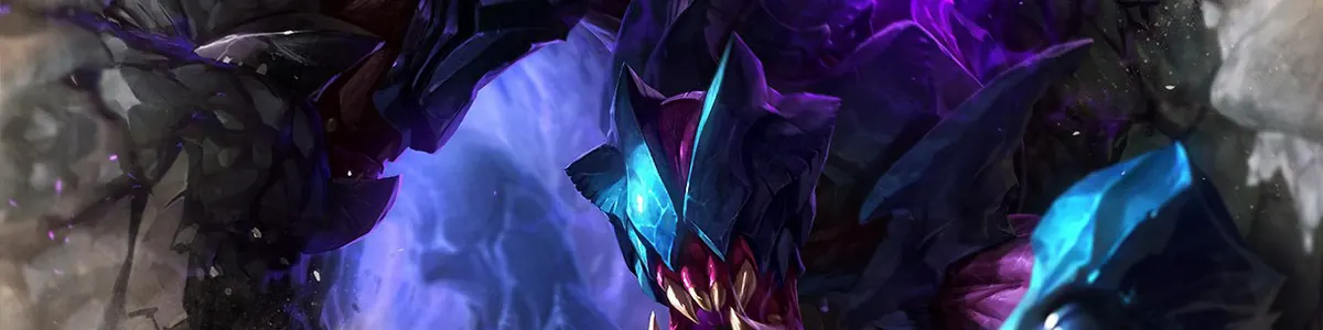 Rek'Sai splash art banner