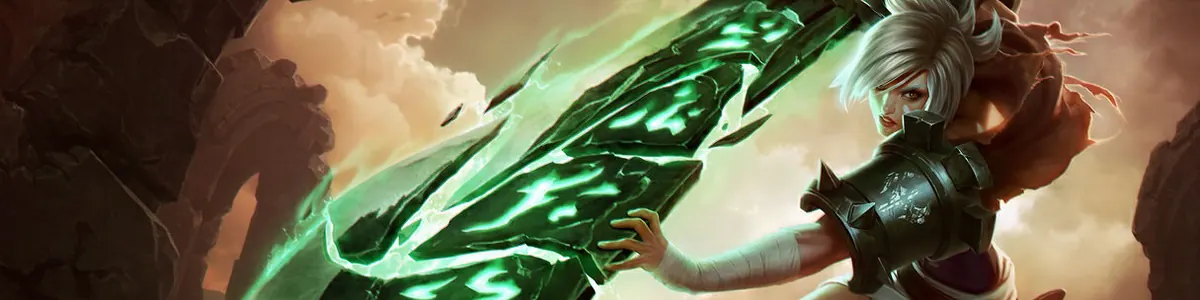 Riven splash art banner