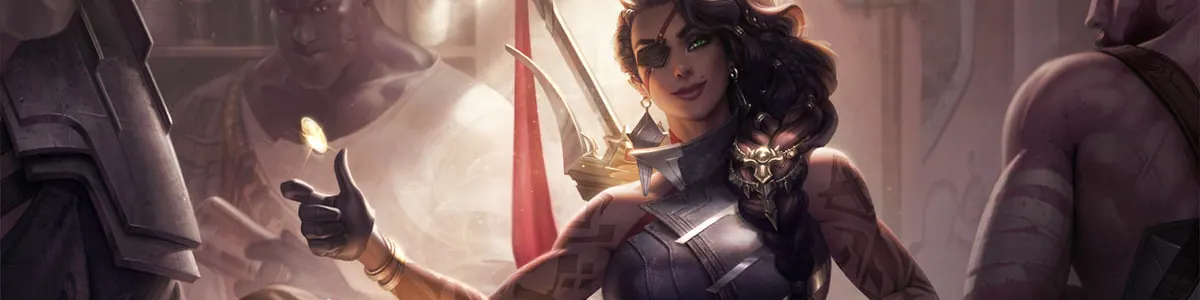 Samira splash art banner
