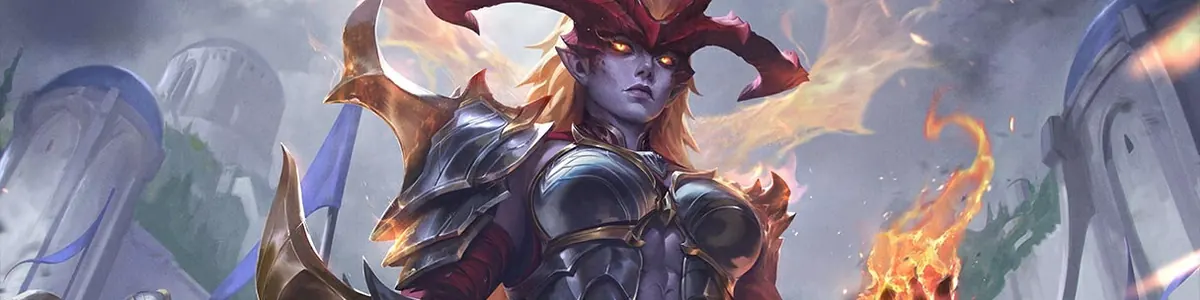 Shyvana splash art banner