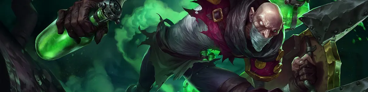 Singed splash art banner