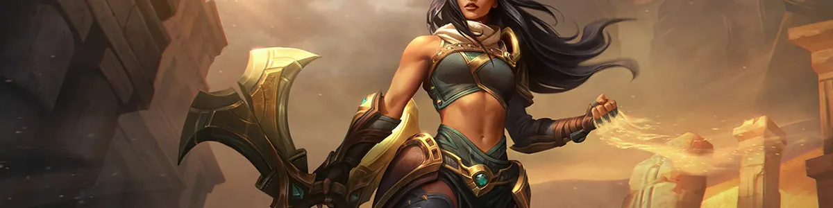 Sivir splash art banner