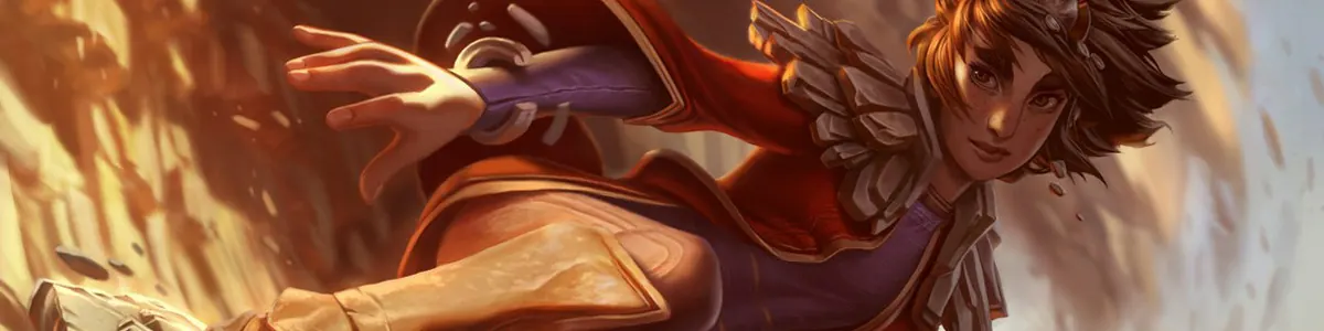 Taliyah splash art banner
