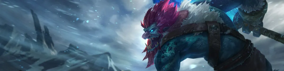 Trundle splash art banner