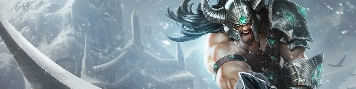 Tryndamere splash art banner