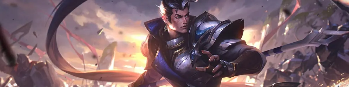 Xin Zhao splash art banner