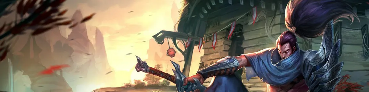 Yasuo splash art banner