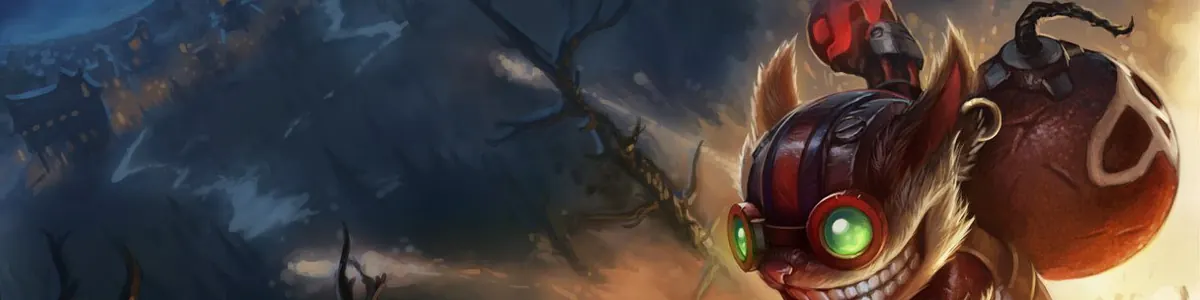 Ziggs splash art banner