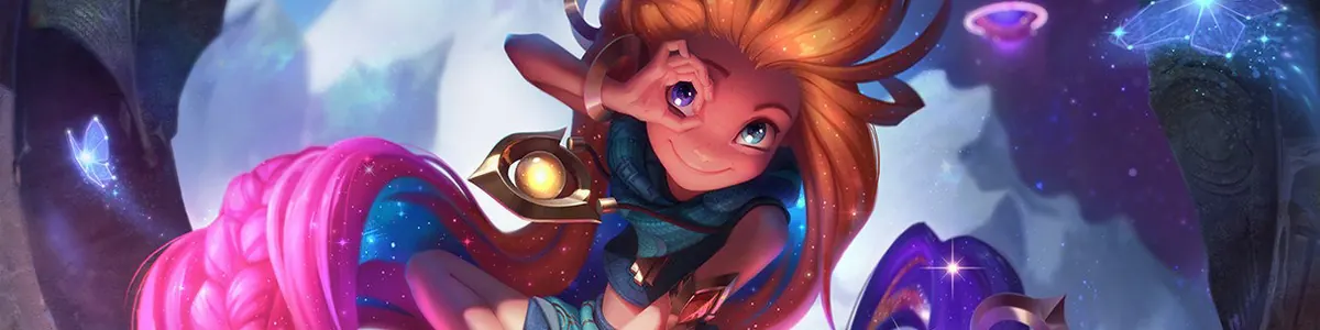 Zoe splash art banner